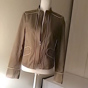 Marc Jacobs Military Jacket M, Olive Green, Cotton: